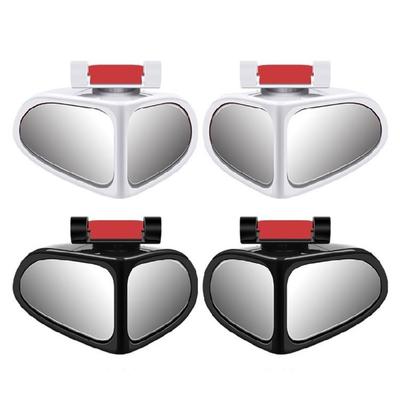 Parking Assistance Blind Spots Reflectors Glass, 360 Degree Rotation, High Definition Lens Wide Viewing Range for Car 2x