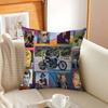 French rock star Johnny Hallyday Pillow Gift Home Office Decoration Bedroom Sofa Car Cushion Cover case 45x45