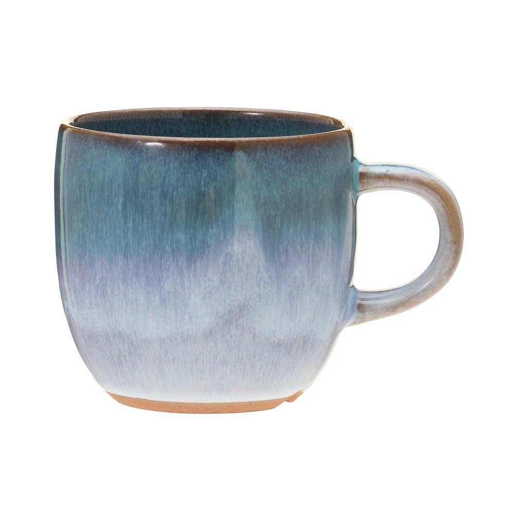 Starbucks Reserve Roastery Tokyo Limited Edition JIMOTO Made+ Hagi Mug, 355ml, Light Blue and Light Cherry Blossom Design, Set of 2