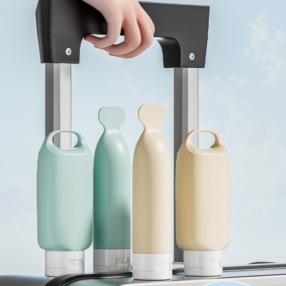 3Pcs/Set 60/100ml Lotion Container Empty Bottle Squeeze Tube Portable Travel Refillable Bottle