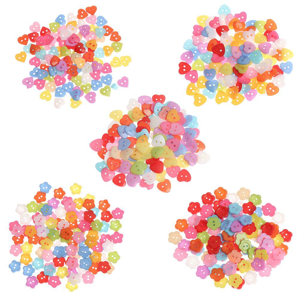 Shape Multicolor DIY Accessories Scrapbooking Decorative Apparel Sewing Buttons Handicraft Buckles