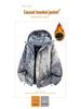 Giacca da Sci in Cotone Ispessito con Cappuccio Mimetico da Uomo e Donna - Capo d'Abbigliamento Invernale alla Moda