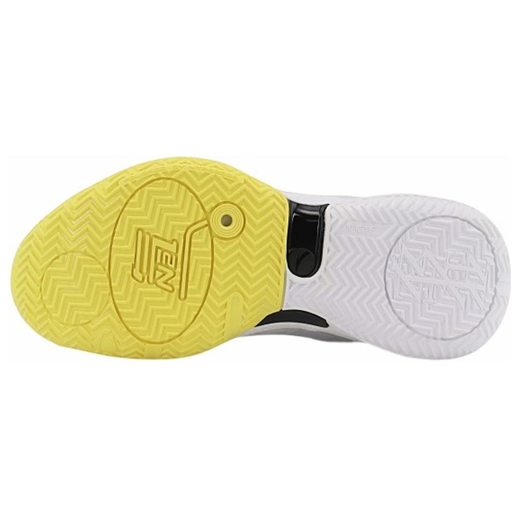 New Anta Light Horseman 3 Cushioning Wear-Resistant Low-Top Basketball Shoes Women's White Yellow Red 122221608-1