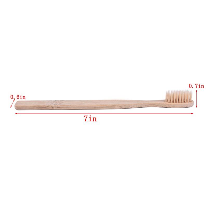 Eco Friendly Bamboo Toothbrush Soft Bristles Biodegradable Oral Care Adult Toothbrush Bamboo Handle Brush/Toothbrush Travel Case