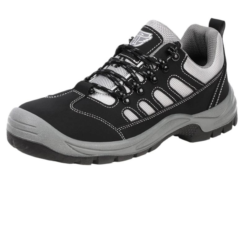 Labor Insurance Shoes Men's Anti-smashing and Anti-piercing Steel Baotou Wear-resistant Safety Shoes