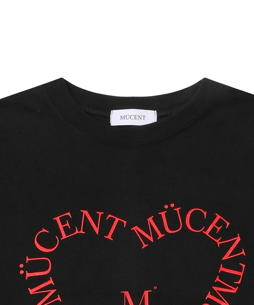 MUCENT Heart Lettering Long Sleeve (2 Colors, Unisex)