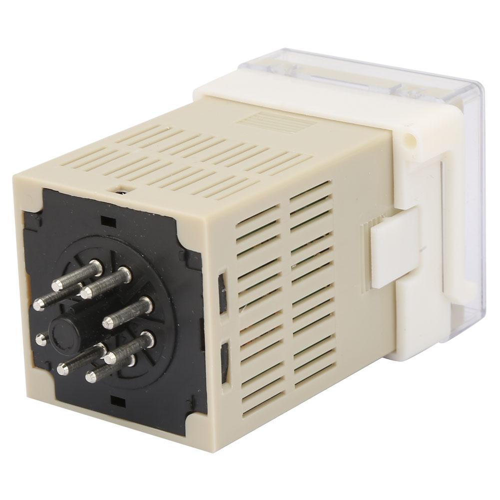 O111ROM DH48J 8 LCD Digital Electronic Counter 8 Pins Delay Time Relay 0 999900(12VAC DC)