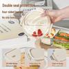 ZISIZ Partitioned Glass Lunch Box