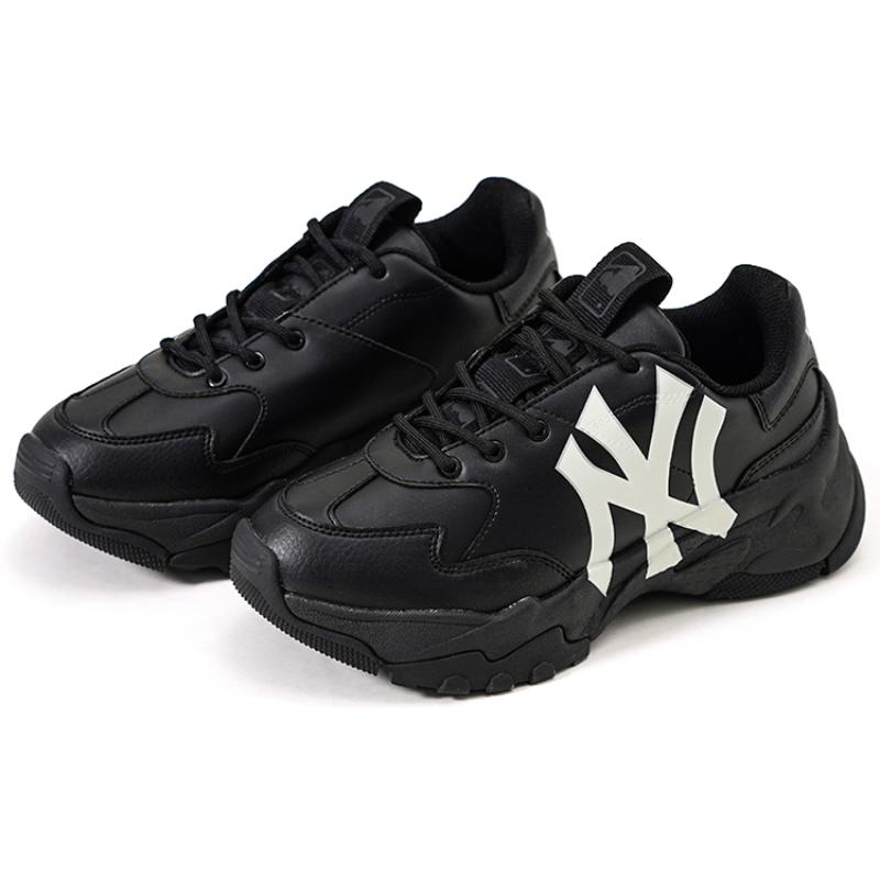 MLB Big Ball Chunky Black Sneakers 3ASHC101N-50BKL