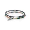Jbans Classic Antique Feather String 1114Bk 4 Green Jade Diorite Mix 1197 Bracelet Set (C2501-Se415_Bk)