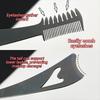 Delicate Finish 3-In-1 Eyelash Brush Long Wear Eyeliner Aid Tool  Makeup Artist