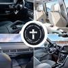 Motorstartknopf Abdeckung Auto Motor Knopf Abdeckung Kreuzmuster Motorrad Zündknopf Abdeckung Autoinnenausstattung Zubehör