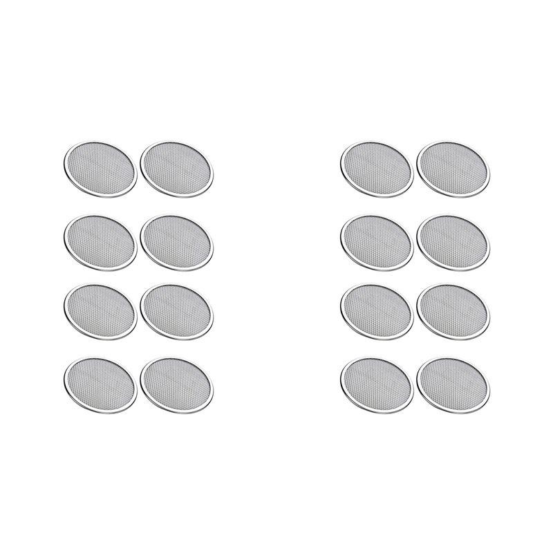 

16 Pack Sprouting Screen Lids, Stainless Steel Lid Screen For 86Mm Regular Mouth Jar(Ring Not Included) серебряный