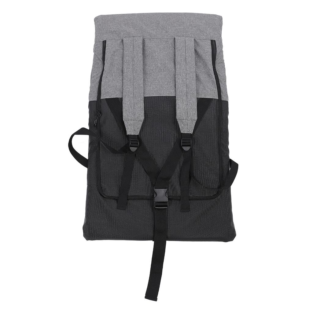 Camping Seat Cushion Adjustable Comfortable Back Support Portable Outdoor Folding Padded Chair Seat Cushion with Strap for Hiking Fishing