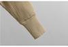 Korean Petite V-Neck Off-Shoulder Knit Two-Piece Set for Women - Autumn/Winter