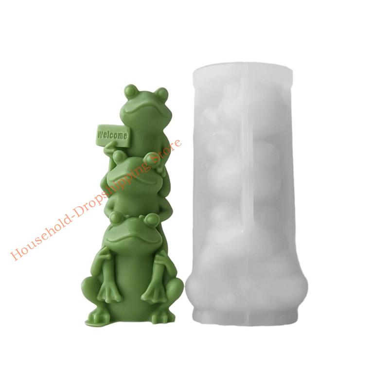 Mould Cartoon Animal Silicone Molds Ornament Molds Castings Molds Plasters Molds for Home Decoration