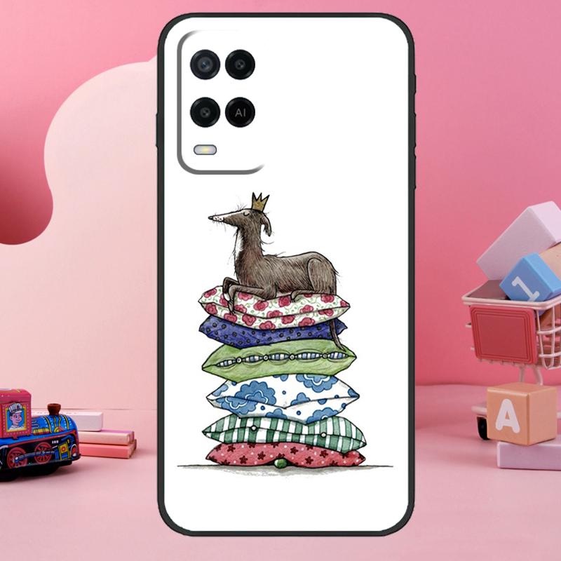 Galgo Greyhound Dog Case For Oppo A98 A78 A18 A38 A58 A60 A80 A40 A77 A57 A17 A74 A54 A94 A96 A76 A16 A15 A5 Pro
