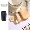 Pure Handmade Leather Key Cover For Toyota Asian Dragon Camry Sena Corolla Fog Wax Vegetable Tanned Cowhide