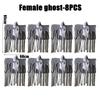 Halloween Hanging Ghost Skeletons Outdoor Decor Glow in the Dark Haunted House Props Scary Party Yard Decoration Supplies