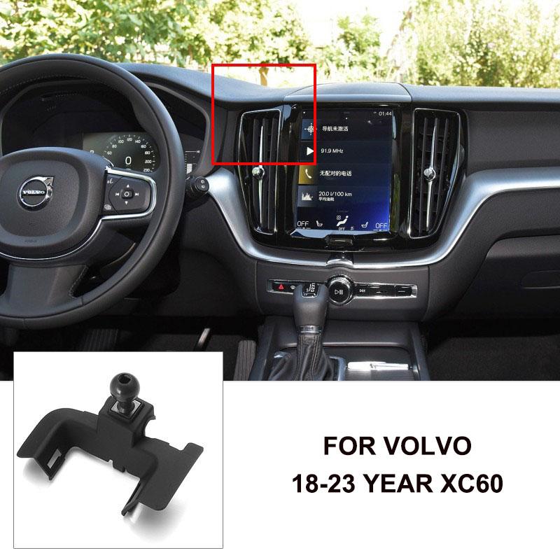 Pro Volvo Držák telefonu Základna Držák Příslušenství Speciální pro S60 V60 XC40 2020-2025, S90 V90 XC90 2015-2025, XC60 2009-2025