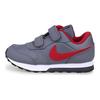 Nike MD Runner 2 Gray Red Baby Sneaker 806255-005