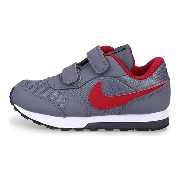Nike MD Runner 2 Gray Red Baby Sneaker 806255-005