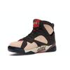 Patta X Air Jordan 7 Retro OG SP Shimmer Men Sneakers Brown Mahogany-Mink-Velvet-Brown-Tough-Red AT3375-200