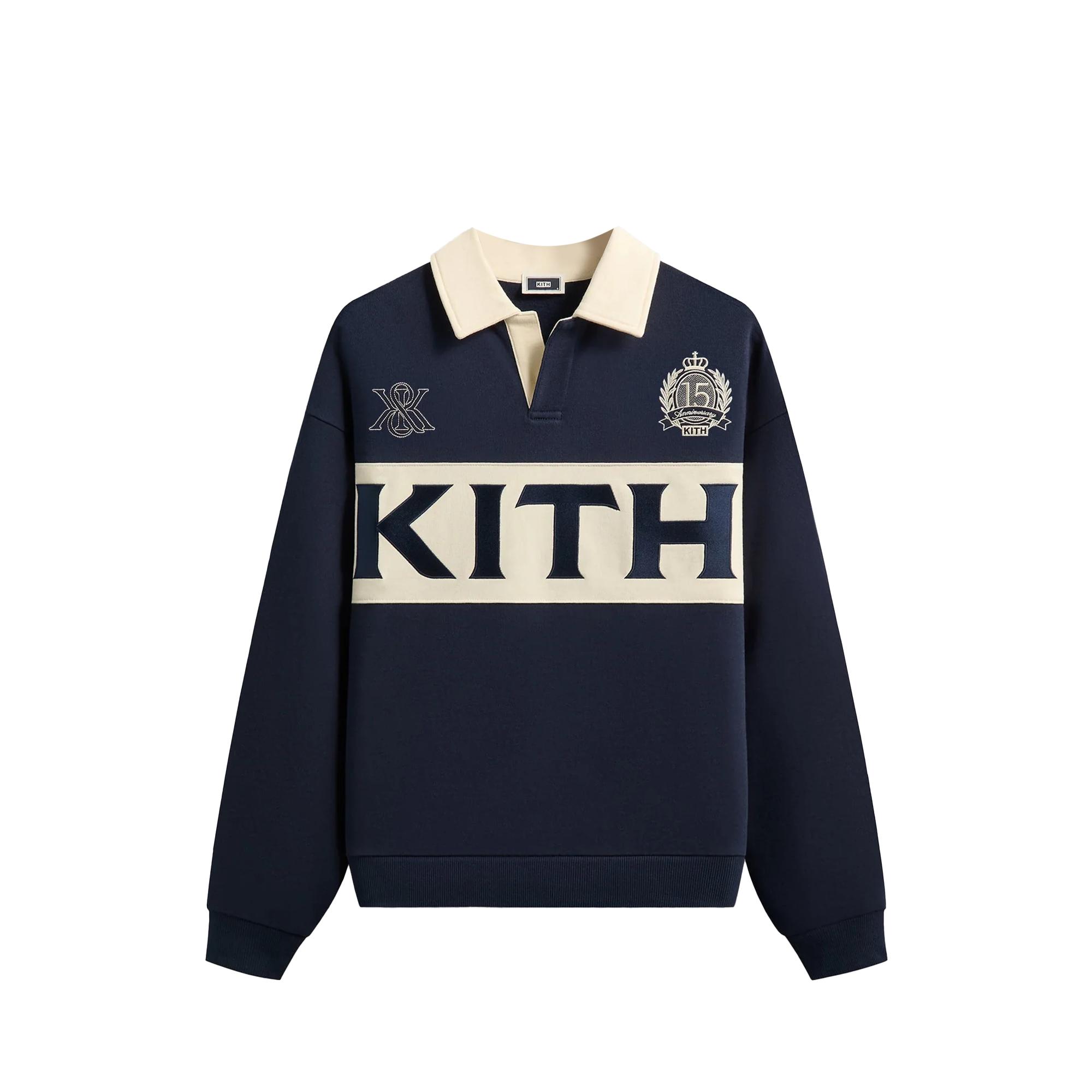 KITH Sweatshirts Men s Nocturnal Lapel Moderate Regular KHM034746-413 M
