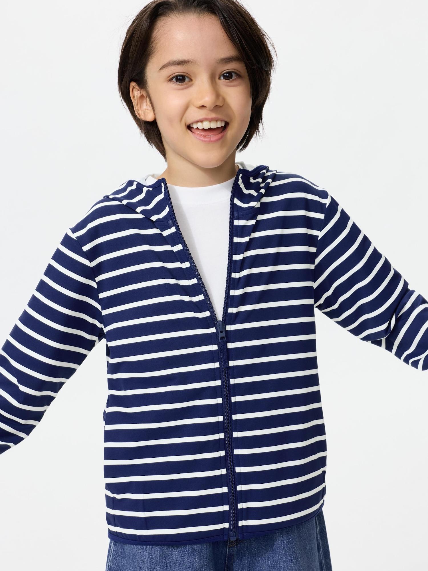 Uniqlo Japan Air Rhythm Uv Cut Толстовка с капюшоном на молнии