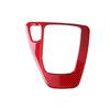 For 2005-2011 2012 BMW 3-Series Red Carbon Fiber Console Gear Shift Cover Trim