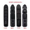 6554KT 6554QC 6490HQ Left Hand Driver Passenger Side Car Electric Window Switch for Citroen C3 Picasso Peugeot 207 307 2007-2015