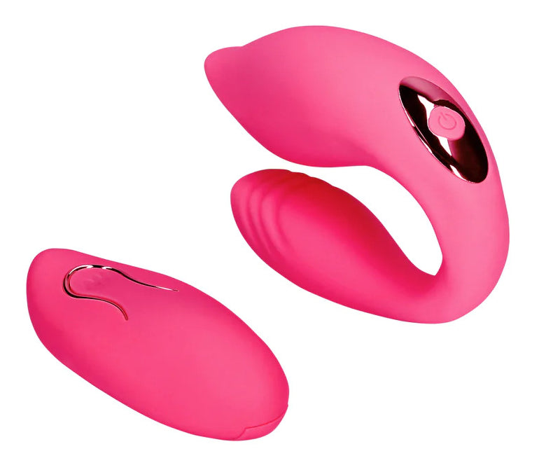 Double Stimulateur Wildberry 8 x 3.3cm - Loveline - Double Stimulation