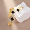 Light luxury ins Stylish bracelet with a luxurious aura, four-leaf clover bracelet, versatile and unique