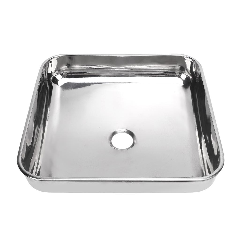 12,28x12,28x3,39 Zoll Küchenspüle 304 Edelstahl 40mm Ablaufanschluss Große Kapazität Bar-Spüle für Wohnmobil Boot Küche Badezimmer