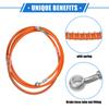 VekAuto Bike Brake Hose Clutch Hose Oil Hose with Spring