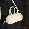 Premium Sense Hand-held Bowling Bag 2025 South Korea's New Fashion Simple Shoulder Messenger Bag Niche Versatile Women's Bag