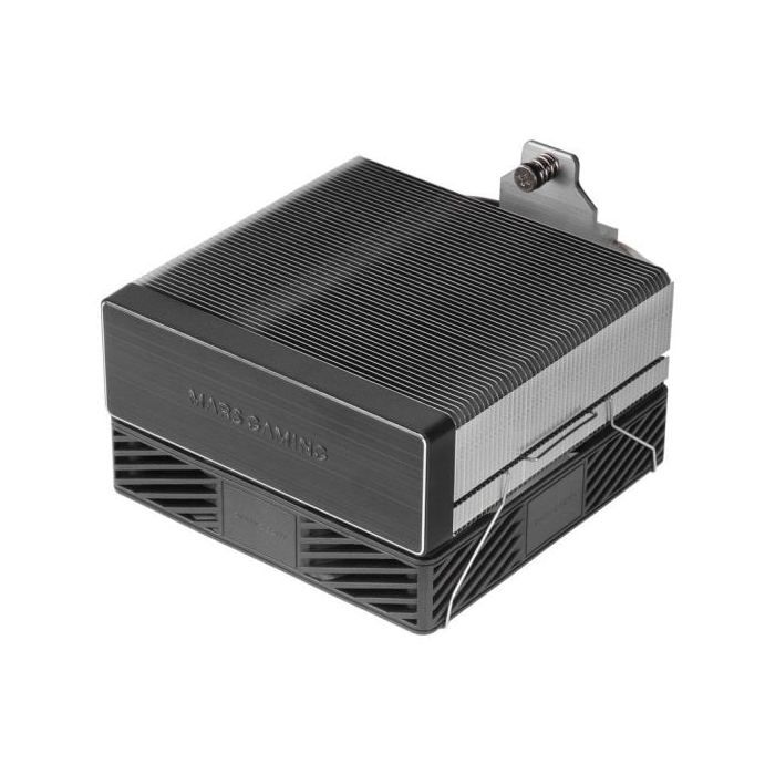Mars Gaming Mcpu-x4argb Disipador Cpu 220w Tdp 4x Heatpipes Hct Ventilador Pwm Argb 120mm Negro