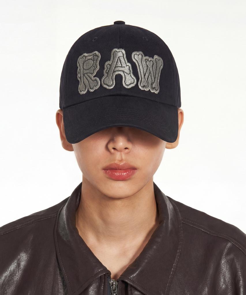 IDWS Raw Bone Maxi Cap Black
