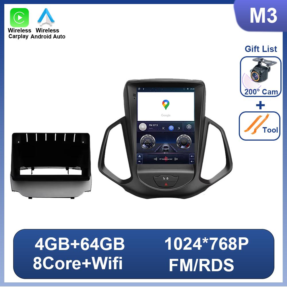 9.7 Inch Car Radio For Ford EcoSport Eco Sport 2014 - 2018 For Tesla Style Vertical Screen 8 Core Multimedia Video Player DSP BT