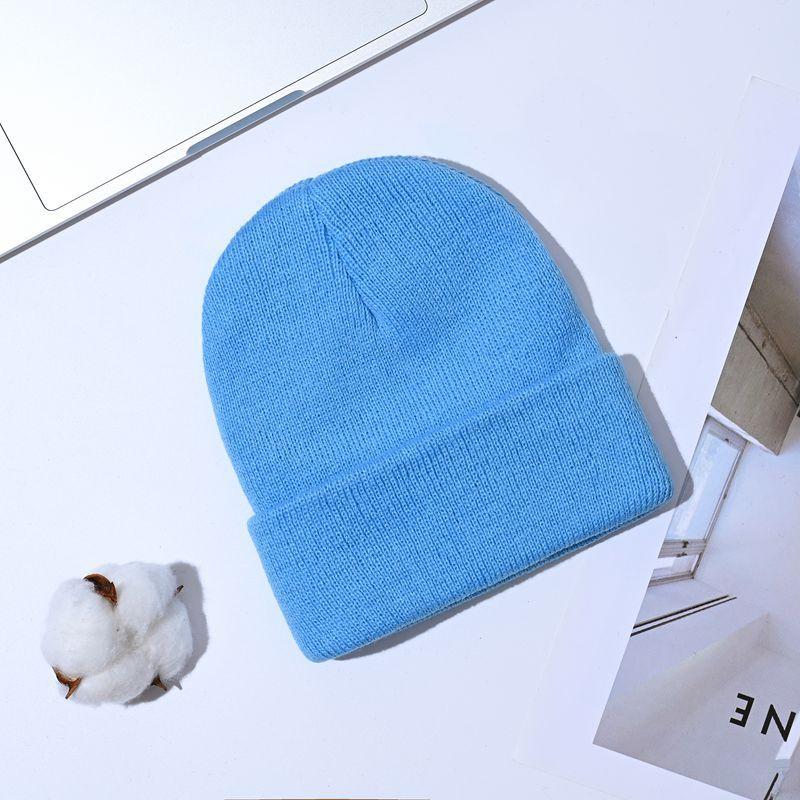 In Stock 0-3 Year Old Infant Knitted Hats Newborn Knitted Hats Cute Woolen Hats Autumn Winter Baby Woolen Hats