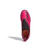 adidas X Ghosted .3 Schnürlose Turfschuhe Bequeme Schlupf-TF (Gummistollen) Strapazierfähige Fußballschuhe Unisex-Schuhwerk Magenta FW6972