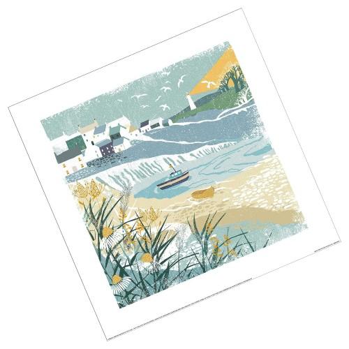 Summer Thornton Beach View Print