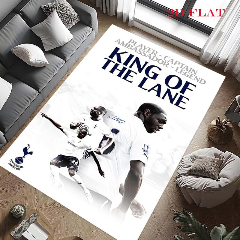 Tottenham team Carpet Rug for Living Room Bedroom Home Sofa Decoration,Kids play Nonslip Floor Mat