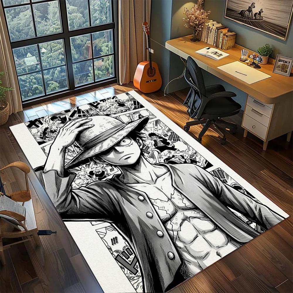 One Piece!Rug Carpet Large Area Rug Non Slip Washable Floor Mat Gamer Room Bedroom Home Decor