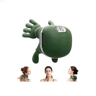 Dispositivo Elétrico de Relaxamento para Pescoço e Ombros Função de Aquecimento Amassamento de 5 Dedos Massagem 4D Tridimensional Adequado para Ombros Costas Sem Fio USB-C 3 Quente