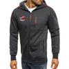 2026 Unisex  High Street Fashion Coat Spring And Autumn Loose And Comfortable Hoodies Men's ROG Republic Of Gamers Logo Print Jacket