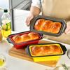 Nonstick Baking Pans, Silicone Bakeware Set with Press To Release Design, Oven Mitts, Spatula & Brush Flexible, BPA Free, Dishwasher & Oven Safe