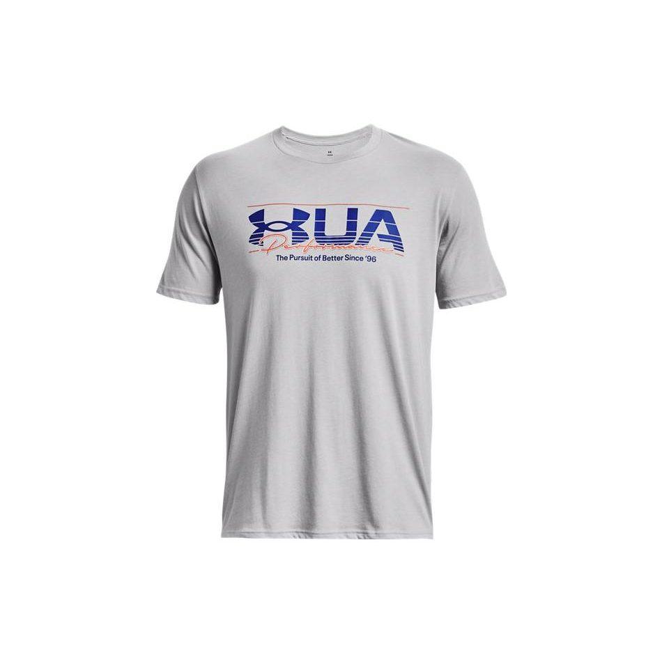 Under Armour T Shirts Men's Gray Crew Neck Moderate 1376845-011