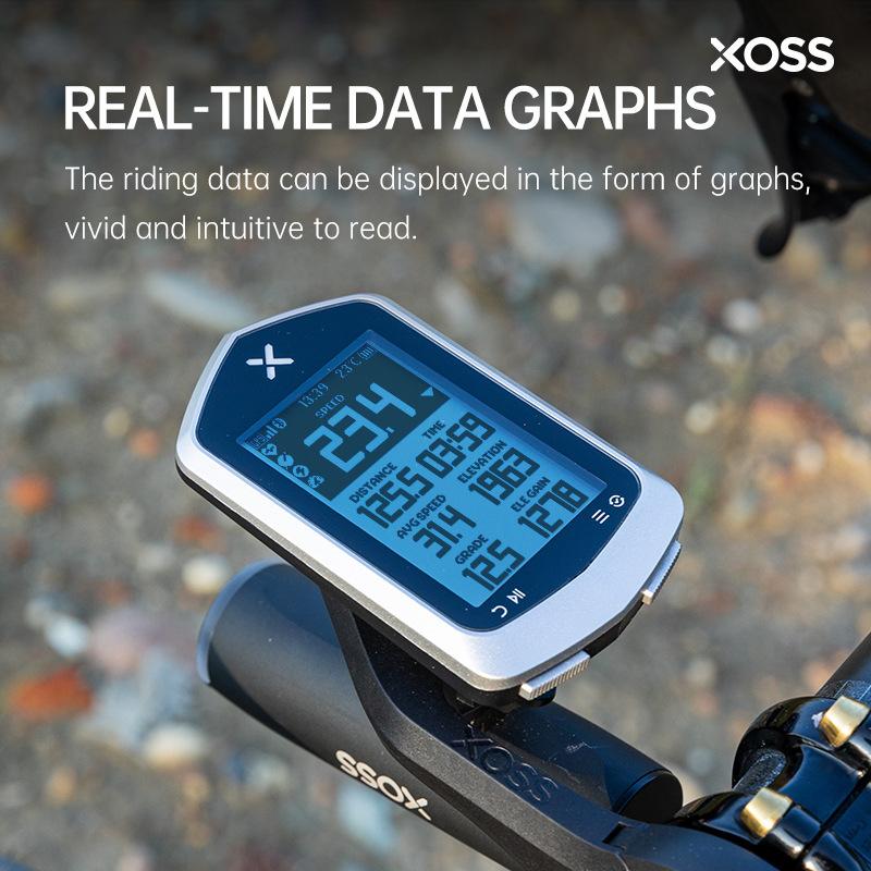 Walker Chen XOSS NAV PLUS bicycle GPS computer English wireless smart cycling heart rate cadence speed