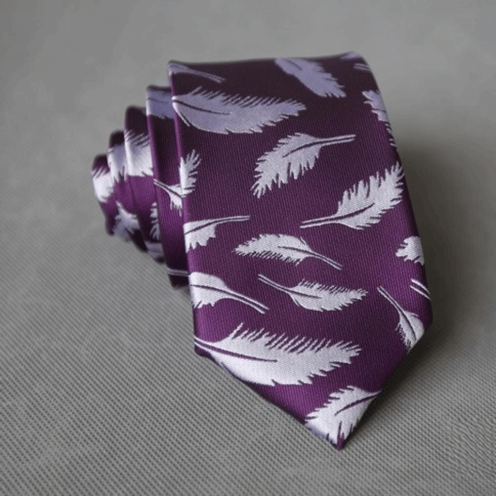 Red Blue Green Business Neckties Flower Feather Groom Cravat New Wedding Men Tie  Wedding Party